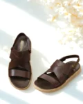 Sandal with Back Belt